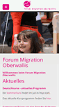 Mobile Screenshot of forum-migration.ch